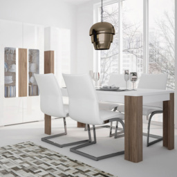 Florence Toronto 4 Seater Dining Table - White - Furniture To Go - Wilko - thumbnail 5