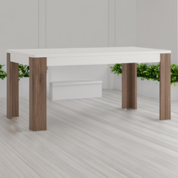 Florence Toronto 4 Seater Dining Table - White - Furniture To Go - Wilko - thumbnail 1