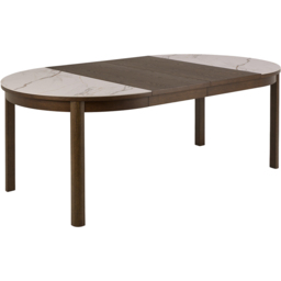 Florence Southampton Smoked Oak Veneer Extension Leaf Set of 2 - Size: 2.5 x 50 x 120cm - Brown - Furniture To Go - Wilko - thumbnail 4