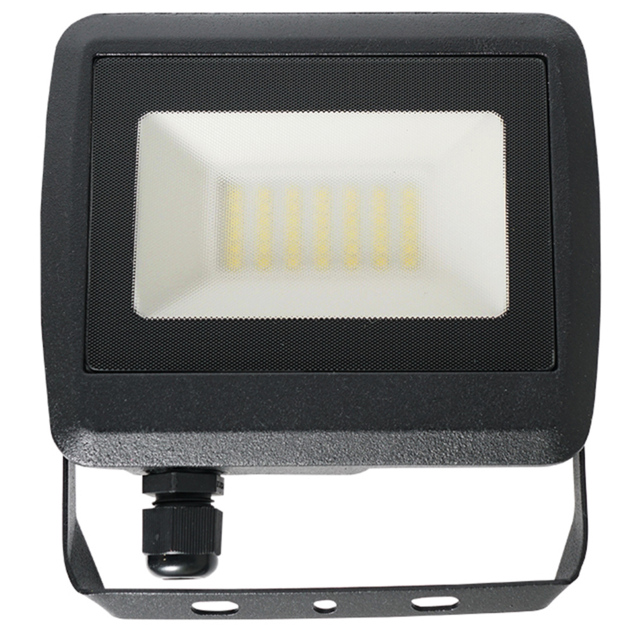 ValueLights 30W LED Black Slimline Flood Light - Size: 15.5 x 14.5 x 11cm - Wilko - image 1