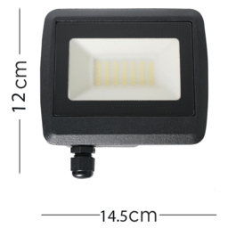 ValueLights 30W LED Black Slimline Flood Light - Size: 15.5 x 14.5 x 11cm - Wilko - thumbnail 7