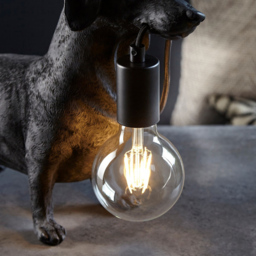 Merano Modica Matt Black Table Lamp - Size: 43 x 15 x 31cm - Wilko - thumbnail 7
