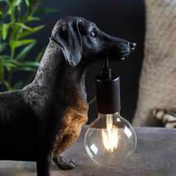 Merano Modica Matt Black Table Lamp - Size: 43 x 15 x 31cm - Wilko - thumbnail 5
