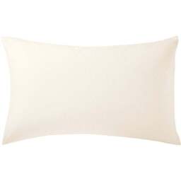 Helena Springfield Ivory Brushed Cotton Pillowcase 2 Pack - Size: 48 x 74 x 1cm - Wilko