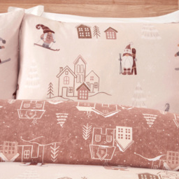 Chalet Gonks Duvet Set - Natural/Double - Wilko - thumbnail 6