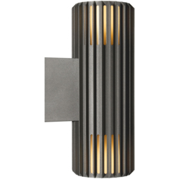 Nordlux Aludra Seaside Anthracite Double Wall Light - Size: 33.7 x 12.4 x 33.7cm - Black - Wilko - thumbnail 4