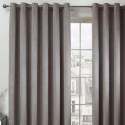 Divante Vermont Silver Velvet Blackout Curtain 229 x 229cm - Size: W 228 x D 228cm - Wilko - thumbnail 6