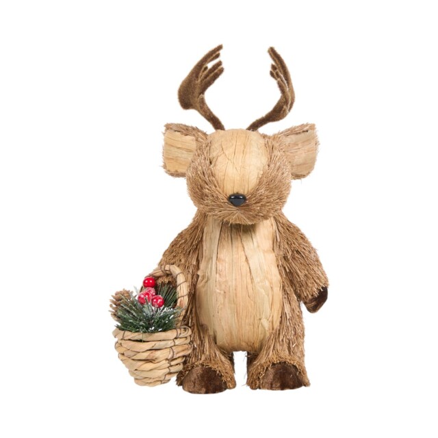 Christmas Floristry Moose Brown - Santa's Chalet - Wilko - image 1