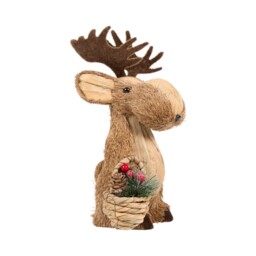 Christmas Floristry Moose Brown - Santa's Chalet - Wilko - thumbnail 4
