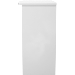 Crowndale Camden 3 Drawer Kobe Pink and White Vanity Dressing Table Ready Assembled - Size: #REF! - Kobe Pink & White - Wilko - thumbnail 5