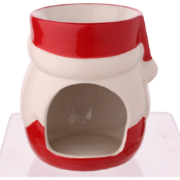 The Seasonal Gift Co. Santa & Friends Nordic Mr Claus Wax Melt Burner - Size: 13 x 11 x 10cm - Red - Wilko - thumbnail 3
