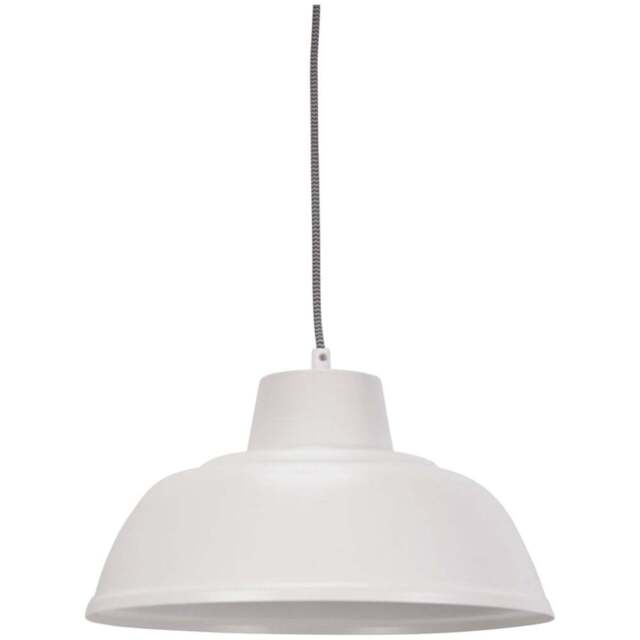 ValueLights Morris White Dome LED Pendant Ceiling Light - Size: 116 x 30 x 30cm - Wilko - image 1