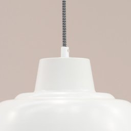ValueLights Morris White Dome LED Pendant Ceiling Light - Size: 116 x 30 x 30cm - Wilko - thumbnail 4
