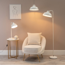 ValueLights Morris White Dome LED Pendant Ceiling Light - Size: 116 x 30 x 30cm - Wilko - thumbnail 5