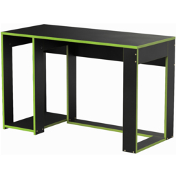 Ryker Ergonomic Gaming Desk Black and Green - Size: 75.5 x 120 x 53.5cm - Multi - Home Detail - Wilko - thumbnail 3