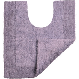 Allure Bath Fashions Elegance Heather Reversible Pedestal Mat 53 x 55cm - Purple - Wilko - thumbnail 4