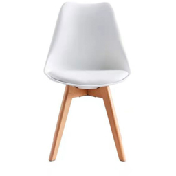 Eva Set of 2 White Padded Dining Chairs - MCC - Wilko - thumbnail 4