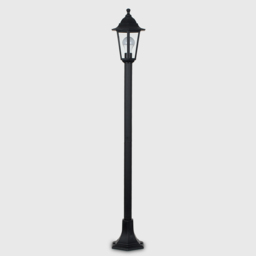 ValueLights Mayfair Black Warm White Bulb Bollard Light with - Size: 120 x 17 x 16.5cm - Wilko - thumbnail 7