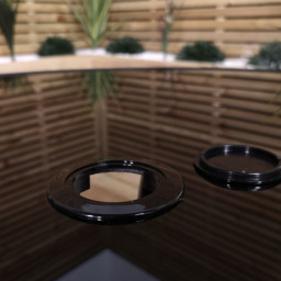 Samuel Alexander 6 Seater Garden Dining Table with Benches and Beige Havana Parasol and Base 2m - Black - Wilko - thumbnail 7