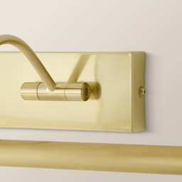 ValueLights Alana Brushed Gold LED Wall Light - Size: 20 x 11 x 46.5cm - Wilko - thumbnail 4