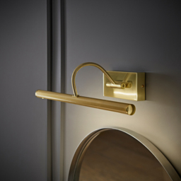 ValueLights Alana Brushed Gold LED Wall Light - Size: 20 x 11 x 46.5cm - Wilko - thumbnail 7