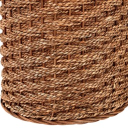 Pacific Lifestyle Andros Brown Woven Seagrass Table Lamp - Wilko - thumbnail 5