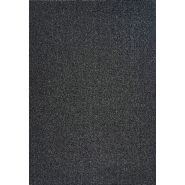 Desire Rugs Simple Dark Grey Low Pile Felt Backing Tufted Rug 170 x 120cm - Size: 120 x 170cm - Wilko - image 1
