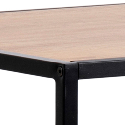 Florence Seaford Oak Top Black Metal Bar Table - Furniture To Go - Wilko - thumbnail 5