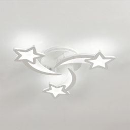 Living and Home White Shooting Stars LED Ceiling Light - Wilko - thumbnail 4