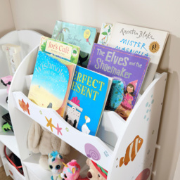 Home Source Anya 2 Fabric Drawer 7 Shelf Multicolour Sealife Animal Kids Toy Organiser - Size: 100 x 93 x 29.8cm - White - Wilko - thumbnail 5