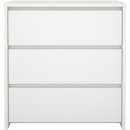 Florence Next 3 Drawer White Chest of Drawers - Furniture To Go - Wilko - thumbnail 3