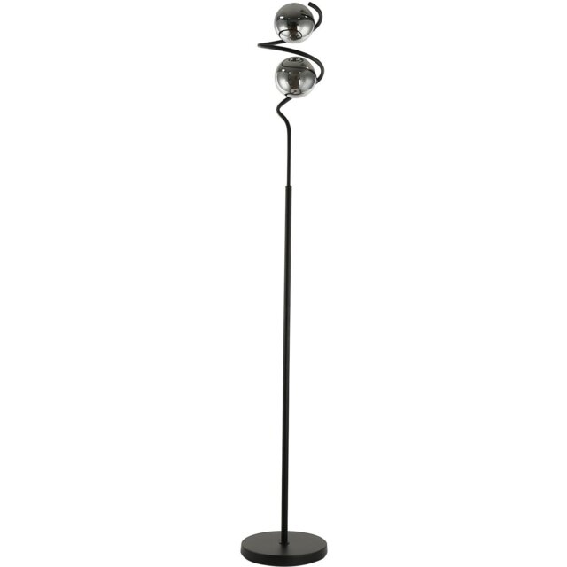 Nova Floor Lamp - Black - Wilko - image 1