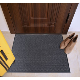 Floortex Doortex Ribmat Charcoal Doormat 80 x 120cm - Size: 120 x 80 x 1.2cm - Wilko - thumbnail 3