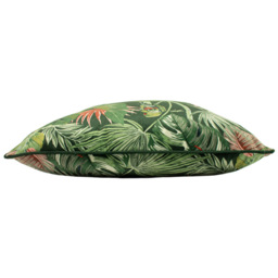 Paoletti Amazon Creatures Jade Tropical Cushion - Size: 50 x 50cm - Green - Wilko - thumbnail 3