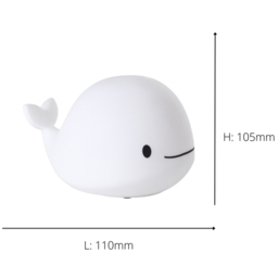 EGLO Castellino Whale Kids Table Lamp - Size: 10.5 x 15.5 x 11cm - white - Wilko - thumbnail 5