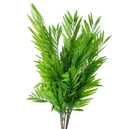 Leaf Bamboo Fern Stem 85cm 6 Pack - Size: 85 x 15 x 15cm - Green - Wilko - thumbnail 4