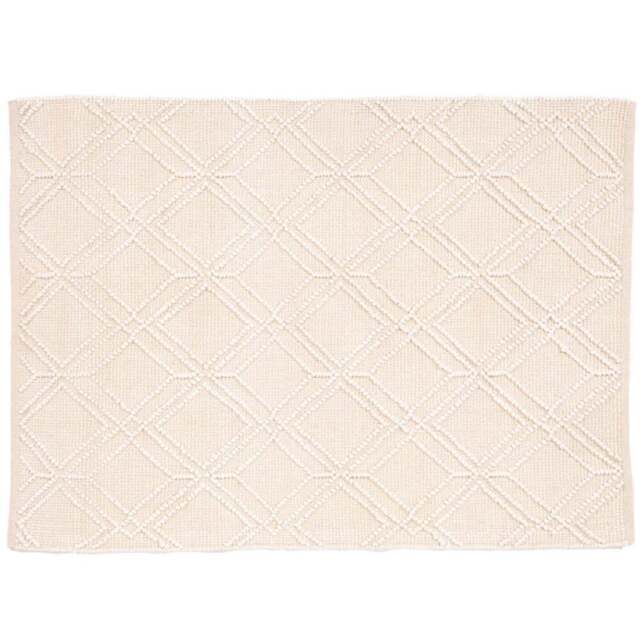 Blenheim Cream Rug 120 x 170cm - Wilko - image 1