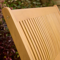 Rowlinson Farnham 3 Seater Natural Garden Bench - Brown - Wilko - thumbnail 7