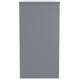 Crowndale New York 3 Drawer Dusk Grey Dressing Table - Wilko - thumbnail 5