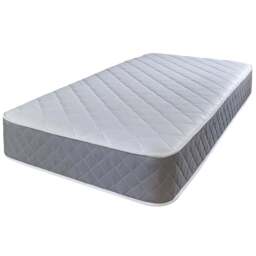 Extreme Comfort Cooltouch Shorty Size Diamond Grey Foam Free Open Coil Spring Mattress - eXtreme comfort ltd - Wilko - thumbnail 1