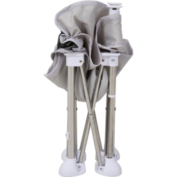 H&O Direct Grey Oxford Cloth Folding High Chair - Size: 40 x 38 x 32cm - Wilko - thumbnail 5