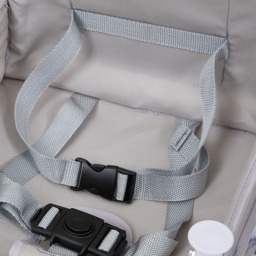 H&O Direct Grey Oxford Cloth Folding High Chair - Size: 40 x 38 x 32cm - Wilko - thumbnail 6