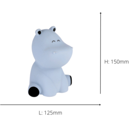 EGLO Castellino Hippo Kids Table Lamp - Size: 15 x 11.5 x 12.5cm - blue - Wilko - thumbnail 5