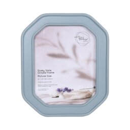 Ornate Photo Frame - Dusky Slate/10 x 8in - Wilko