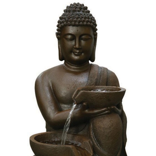 Bermuda Cascade Water Feature - Size: 51 x 45 x 82cm - Brown - Bermuda Water Gardens - Wilko - image 1