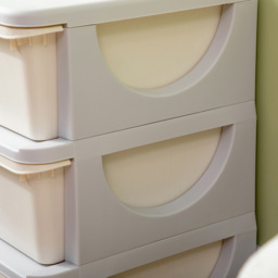 Portland Kids Cream Storage Boxes - Size: 37 x 37 x 56.5cm - Wilko - thumbnail 4