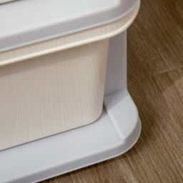 Portland Kids Cream Storage Boxes - Size: 37 x 37 x 56.5cm - Wilko - thumbnail 5