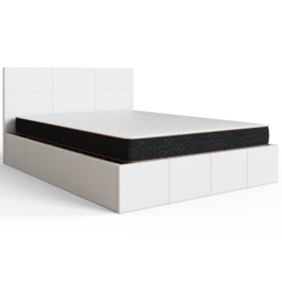 GFW Double White End Lift Ottoman Bed - Wilko - thumbnail 3
