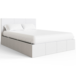 GFW Double White End Lift Ottoman Bed - Wilko - thumbnail 4