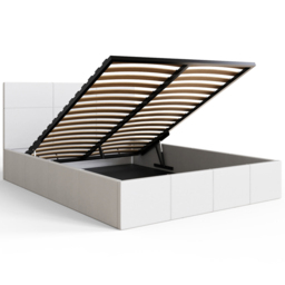 GFW Double White End Lift Ottoman Bed - Wilko - thumbnail 5